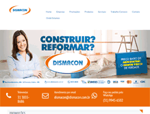Tablet Screenshot of dismacon.com.br